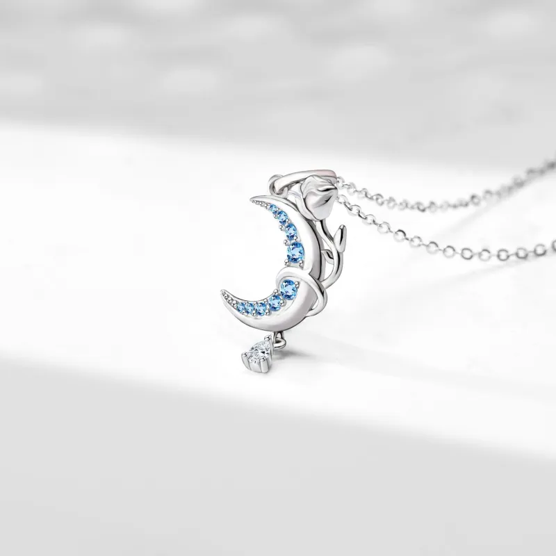 KEMLAIDA 925 Sterling Silver Necklaces Women's-4