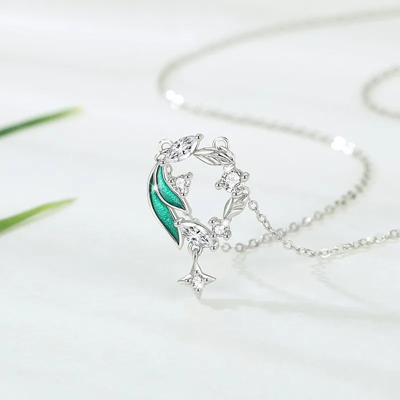 KEMLAIDA 925 Sterling Silver Necklaces Women's-3