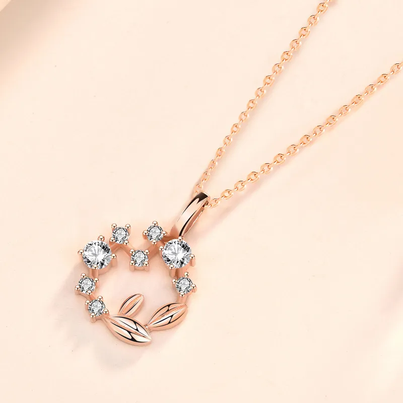 KEMLAIDA 925 Sterling Silver Necklaces Women's-3