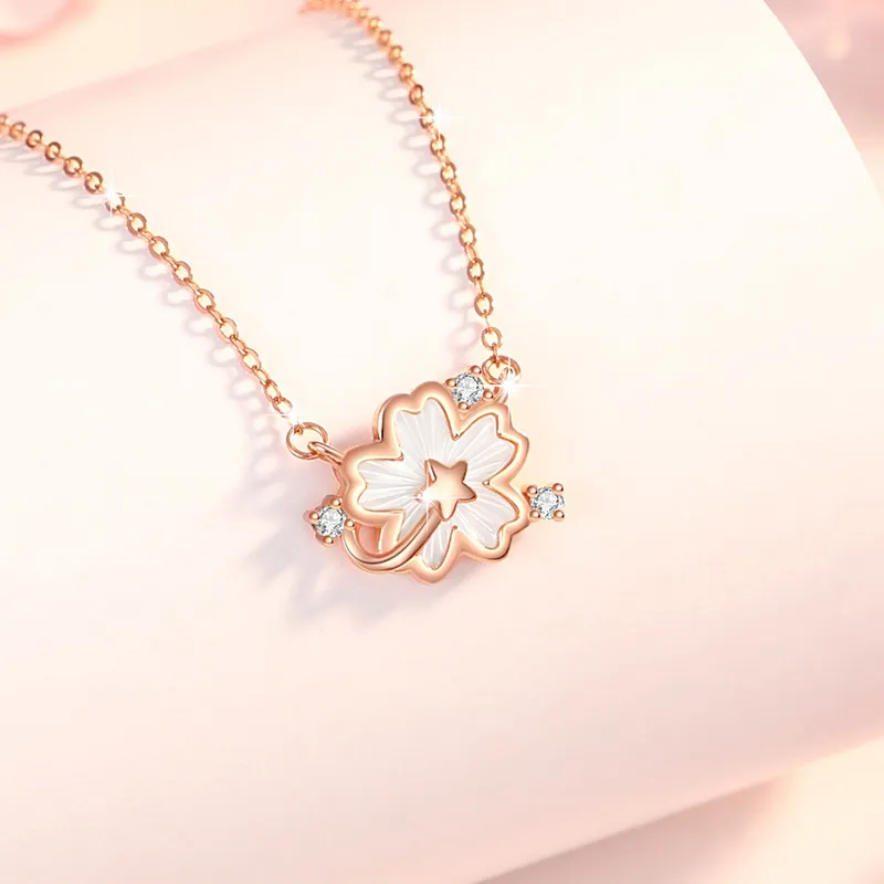 KEMLAIDA 925 Sterling Silver Necklaces Women's-4