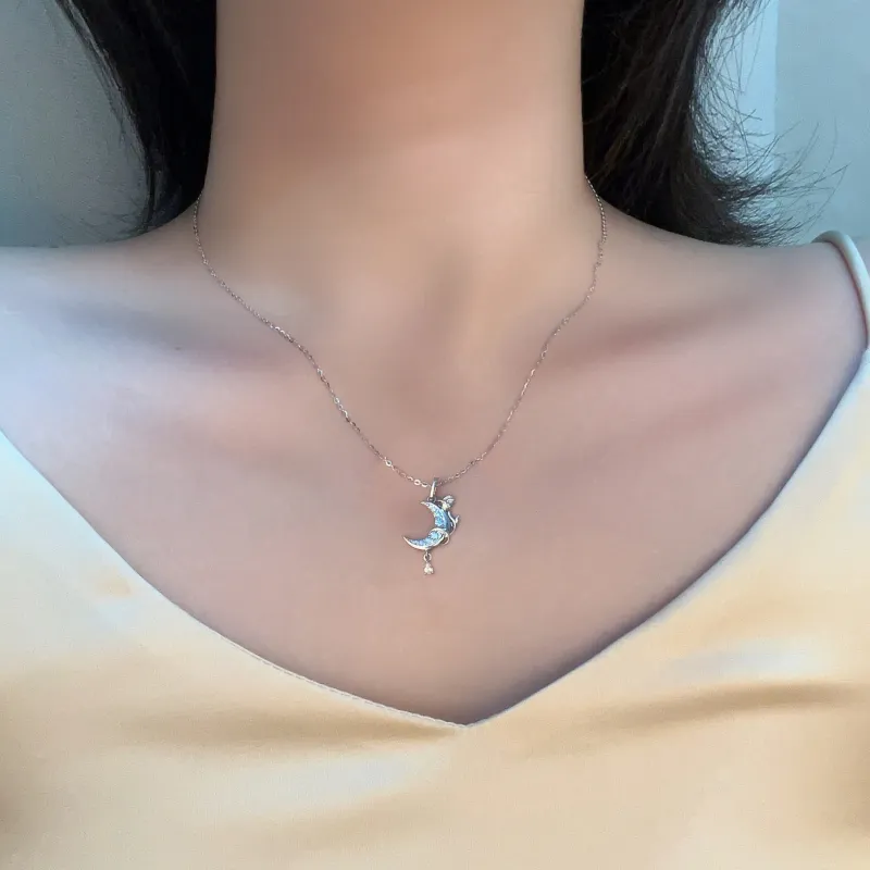 KEMLAIDA 925 Sterling Silver Necklaces Women's-2
