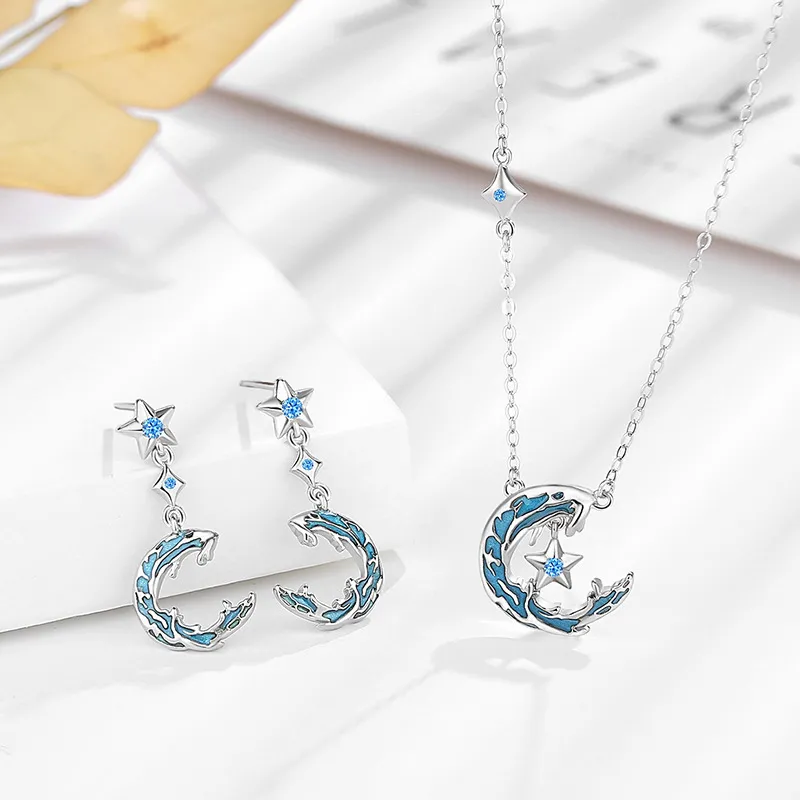 KEMLAIDA S925 Silver Earrings Women's-4