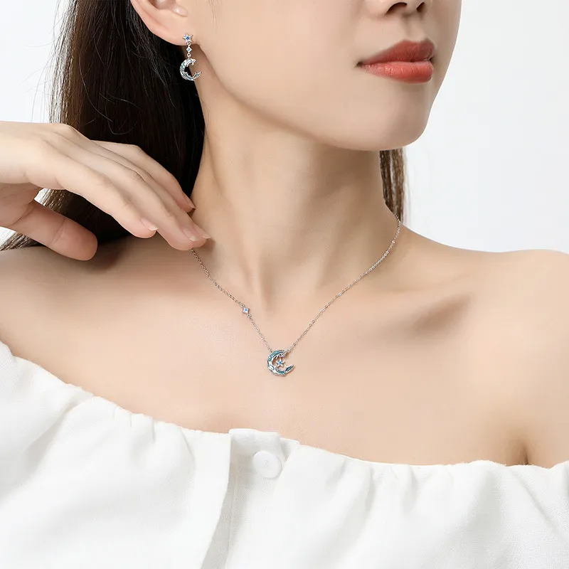 KEMLAIDA S925 Silver Earrings Women's-3