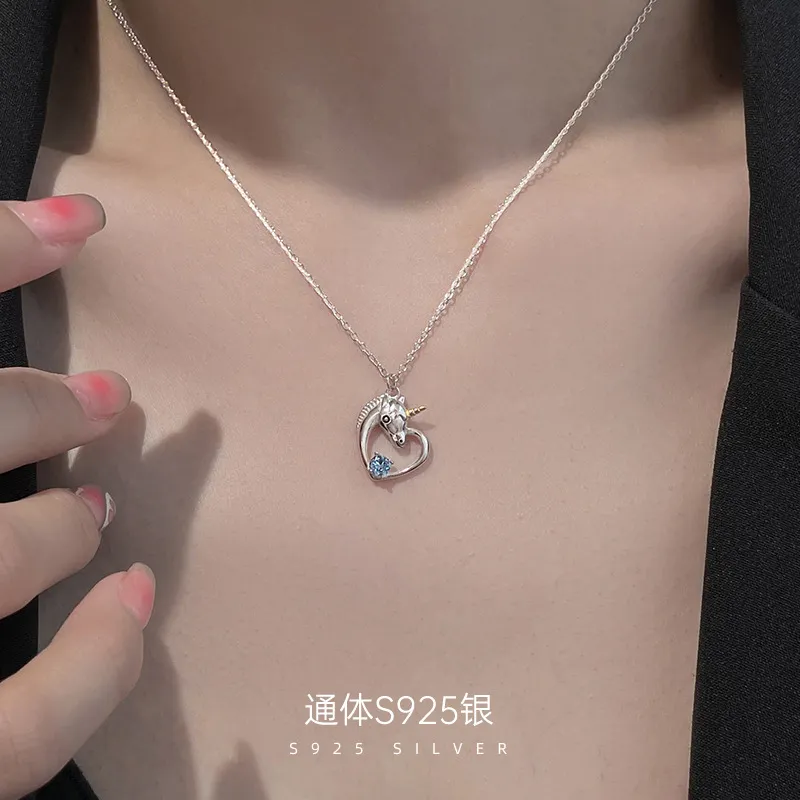 KEMLAIDA 925 Sterling Silver Necklaces Women's-1
