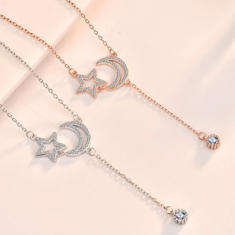KEMLAIDA S925 Silver Necklaces Women's-3