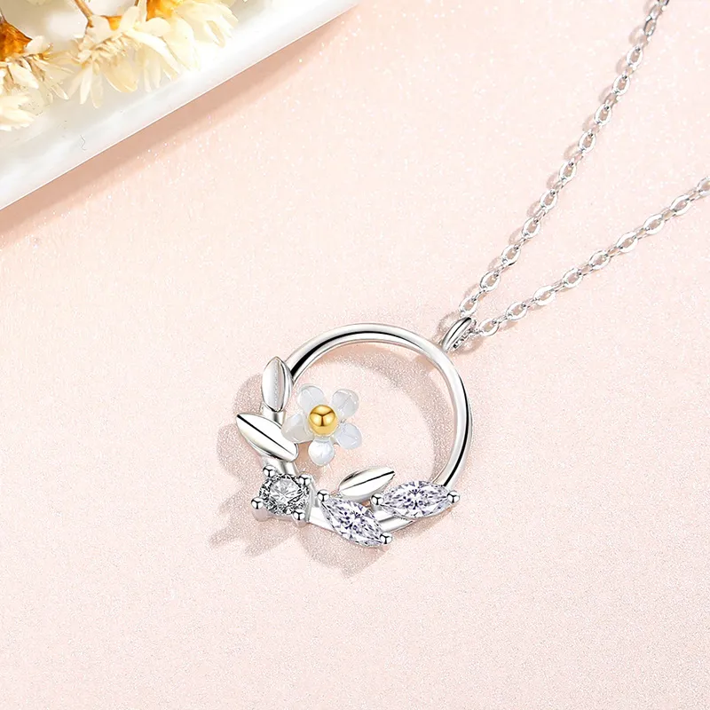 KEMLAIDA 925 Sterling Silver Necklaces Women's-4