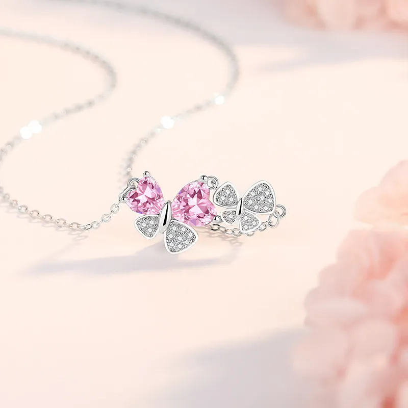 KEMLAIDA 925 Sterling Silver Necklaces Women's-3