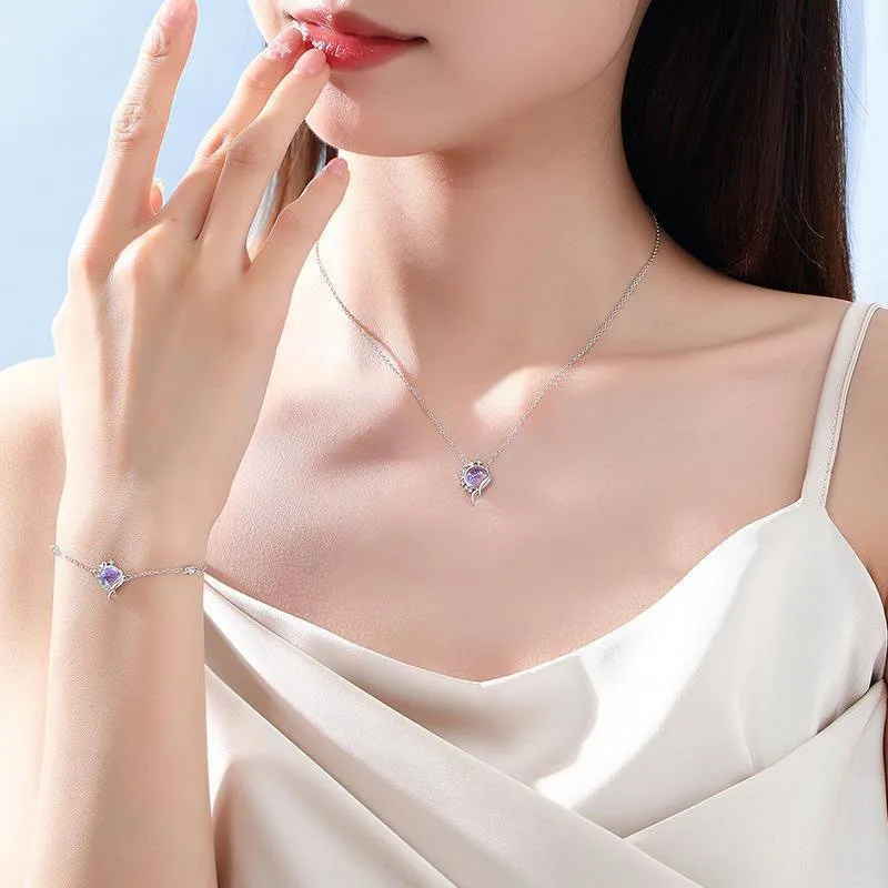 KEMLAIDA S925 Silver Necklaces Women's-1