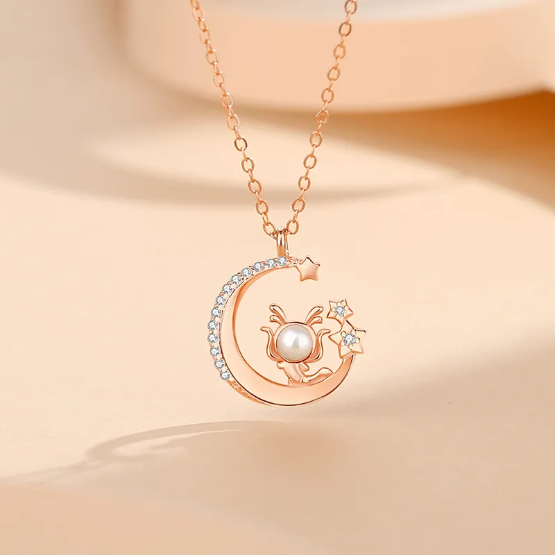 KEMLAIDA S925 Silver Necklaces Women's-4