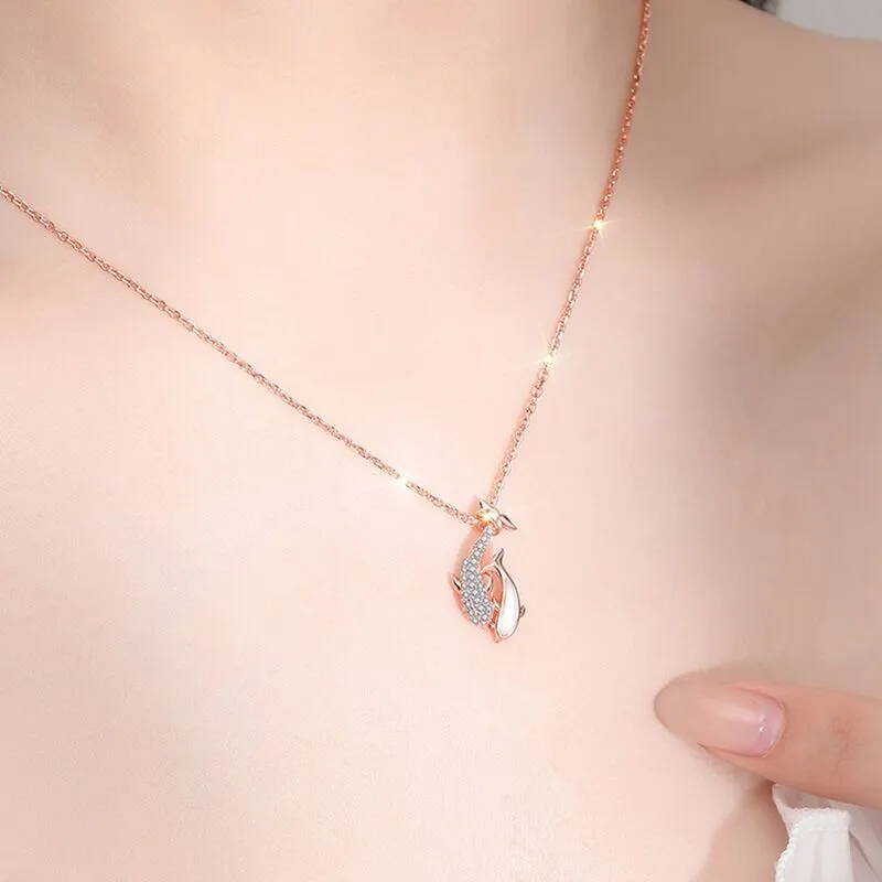 KEMLAIDA 999 Fine Silver Necklaces Women's-1