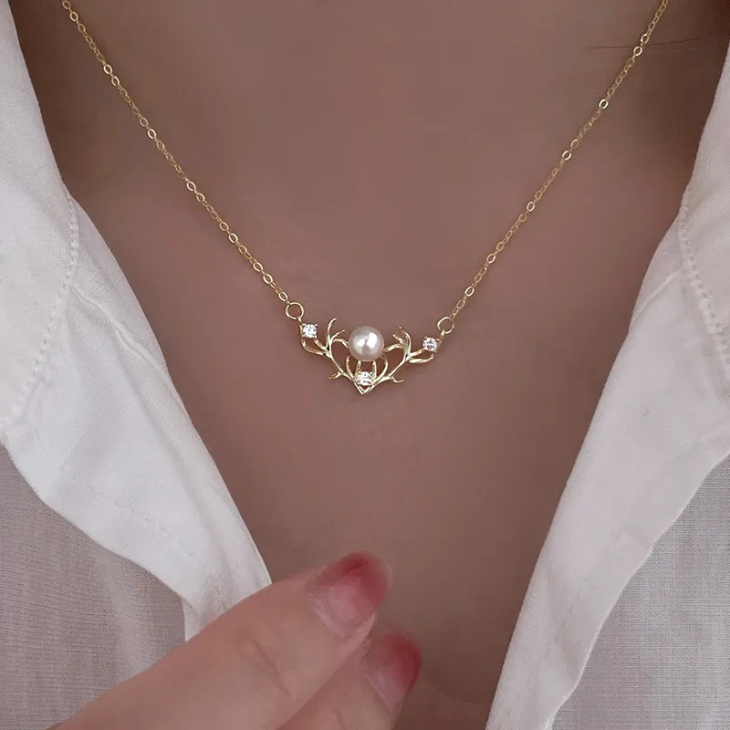 KEMLAIDA 925 Sterling Silver Necklaces Women's-3