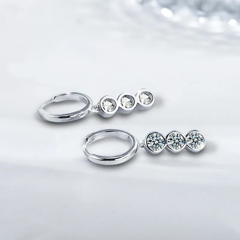 KEMLAIDA S925 Silver Earrings Women's-4