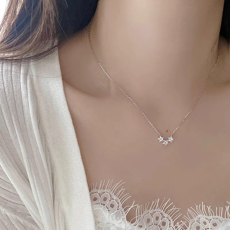 KEMLAIDA 925 Sterling Silver Necklaces Women's-1