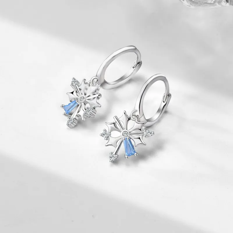 KEMLAIDA 925 Sterling Silver Earrings Women's-4