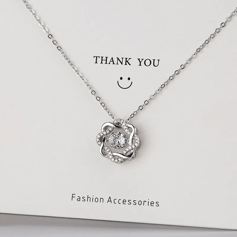 KEMLAIDA 925 Sterling Silver Necklaces Women's-4