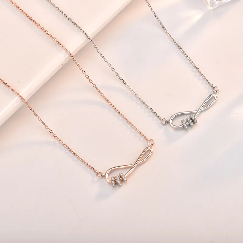 KEMLAIDA S925 Silver Necklaces Women's-3