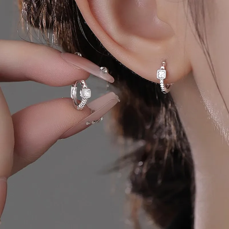 KEMLAIDA S999 Fine Silver Earrings Women's-2