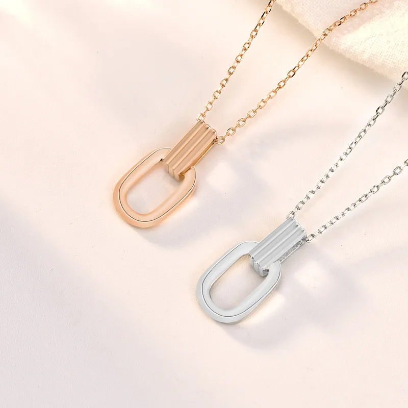 KEMLAIDA S925 Silver Necklaces Women's-3