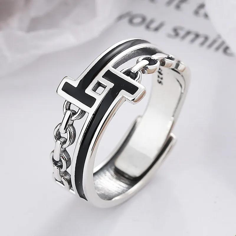 KEMLAIDA S925 Silver Rings Unisex-1