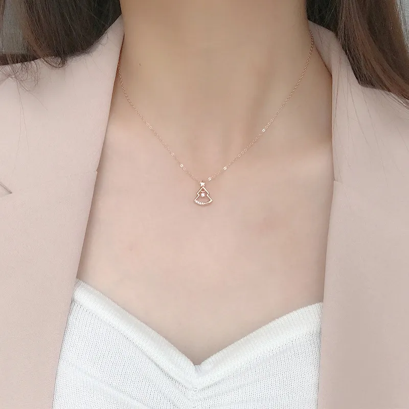 KEMLAIDA S925 Silver Necklaces Women's-2