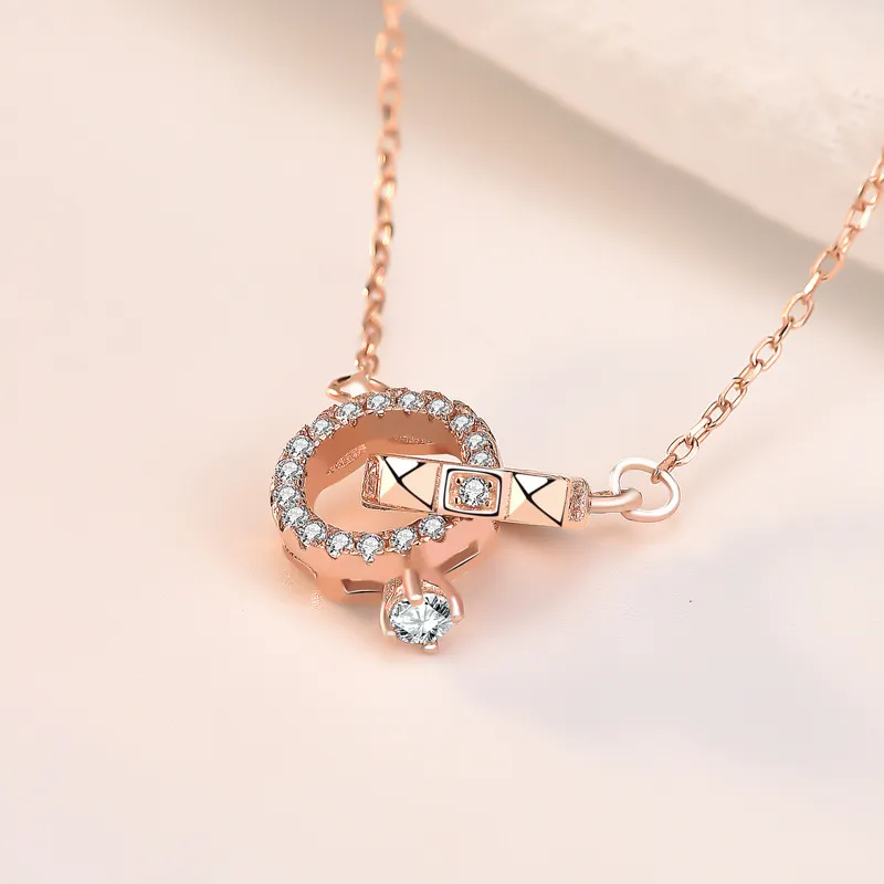 KEMLAIDA S925 Silver Necklaces Women's-2