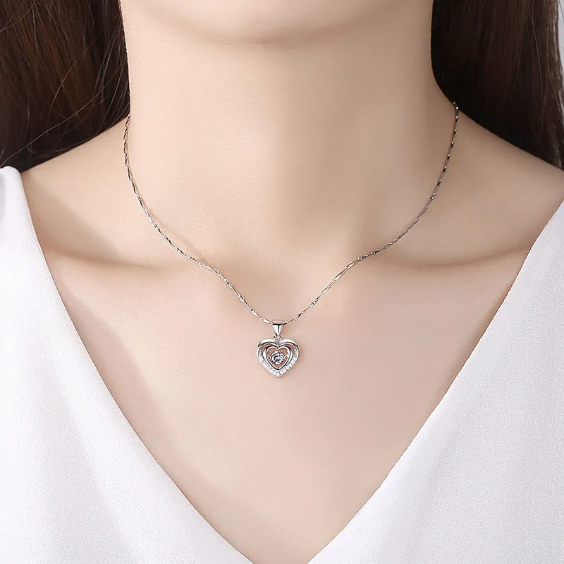 KEMLAIDA 999 Fine Silver Necklaces Women's-4