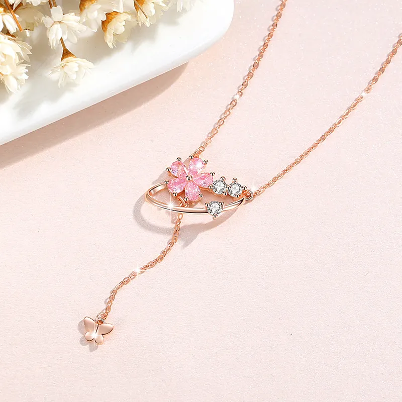 KEMLAIDA 925 Sterling Silver Necklaces Women's-4
