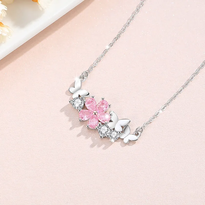 KEMLAIDA 925 Sterling Silver Necklaces Women's-3