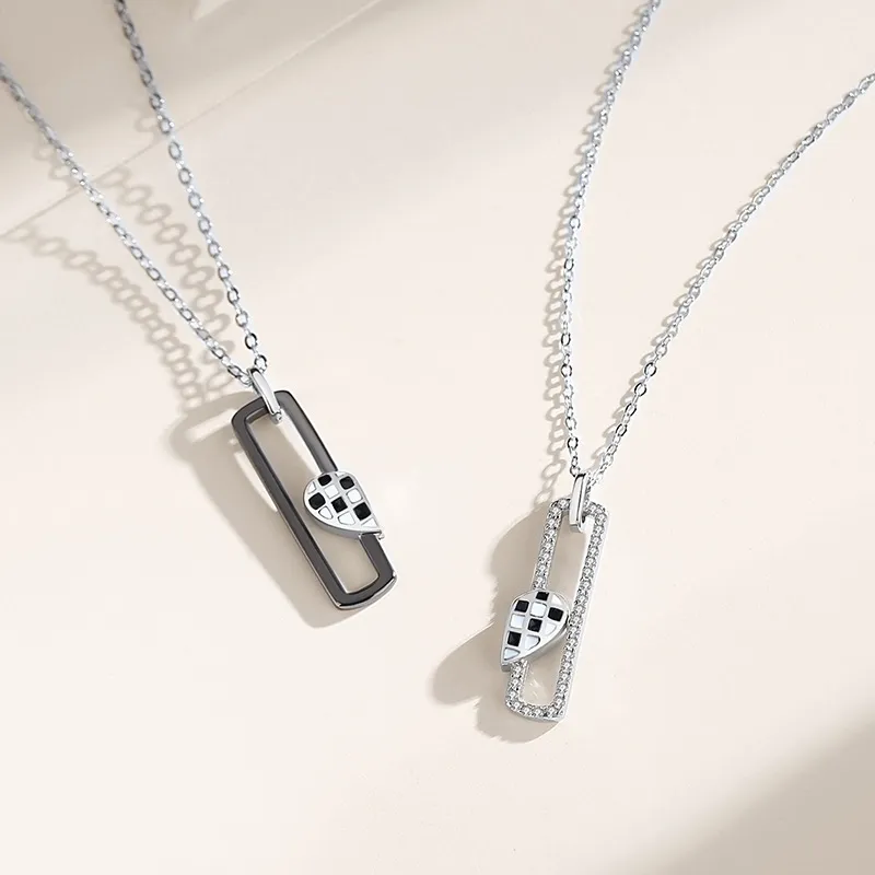 KEMLAIDA S925 Silver Necklaces Unisex-4