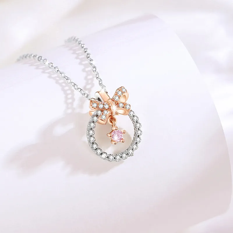 KEMLAIDA 925 Sterling Silver Necklaces Women's-3