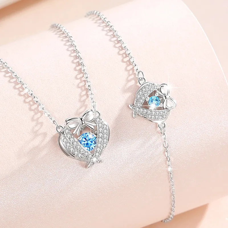 KEMLAIDA 925 Sterling Silver Bracelets Women's-3