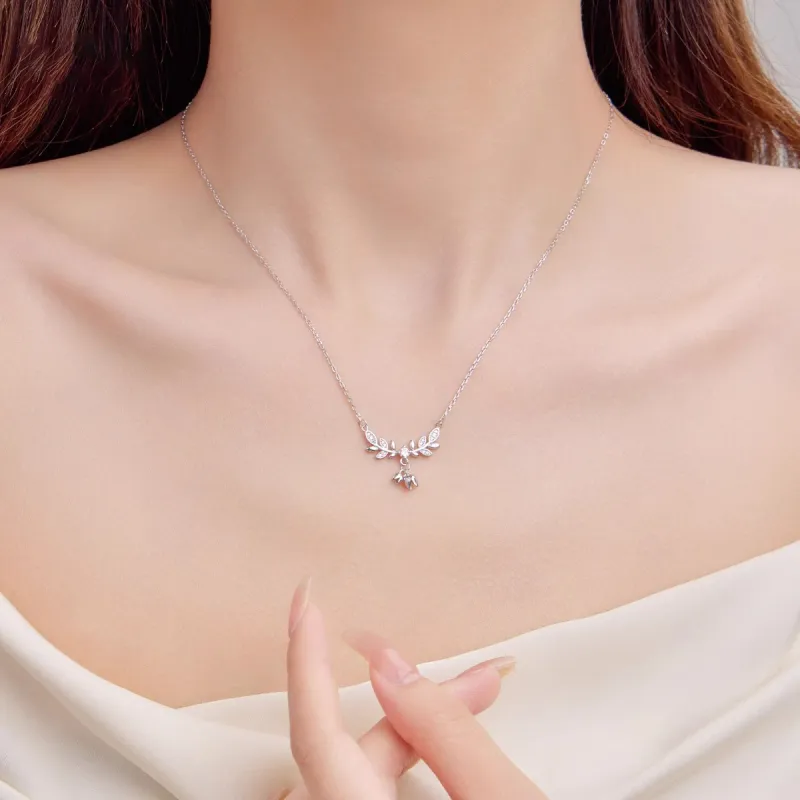 KEMLAIDA 999 Fine Silver Necklaces Women's-2