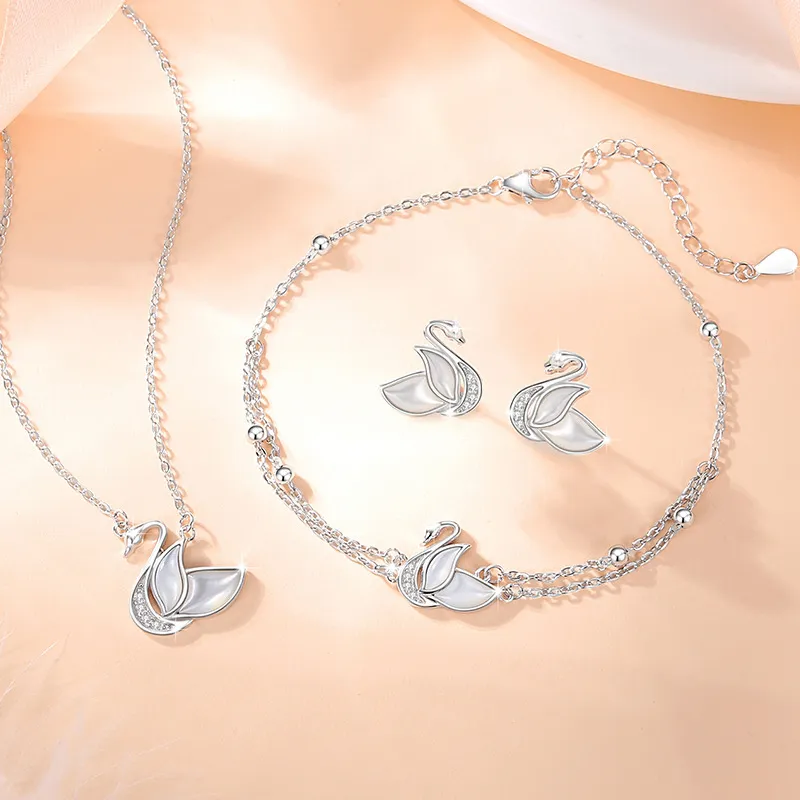 KEMLAIDA 925 Sterling Silver Women's Bracelet Women's-3