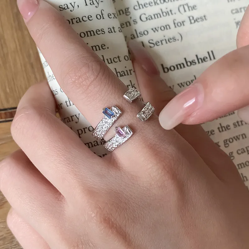 KEMLAIDA S925 Silver Rings Unisex-4
