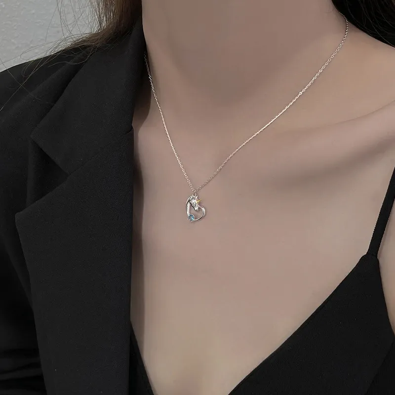 KEMLAIDA 925 Sterling Silver Necklaces Women's-4