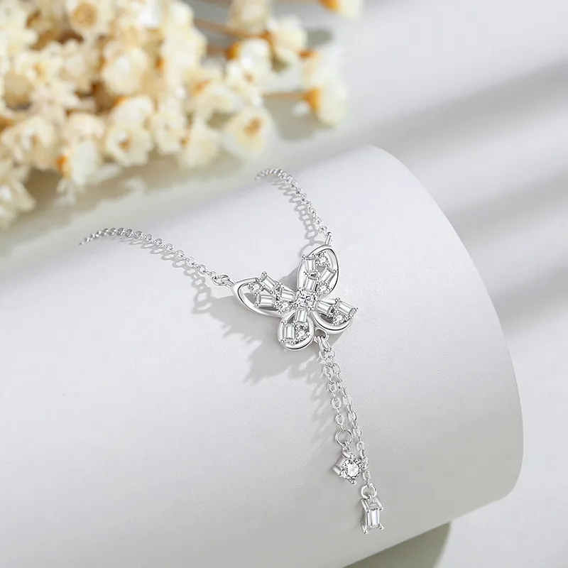 KEMLAIDA S925 Silver Necklaces Women's-3