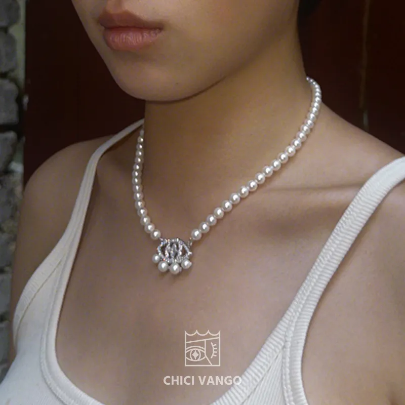 CHICI VANGO 925 Sterling Silver Necklaces Unisex-1