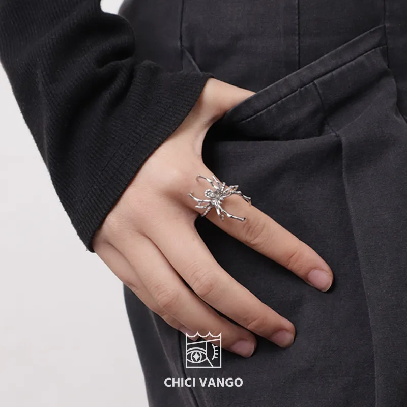 CHICI VANGO 925 Sterling Silver Rings Unisex-4