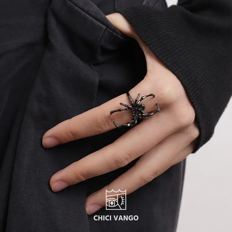 CHICI VANGO 925 Sterling Silver Rings Unisex-8