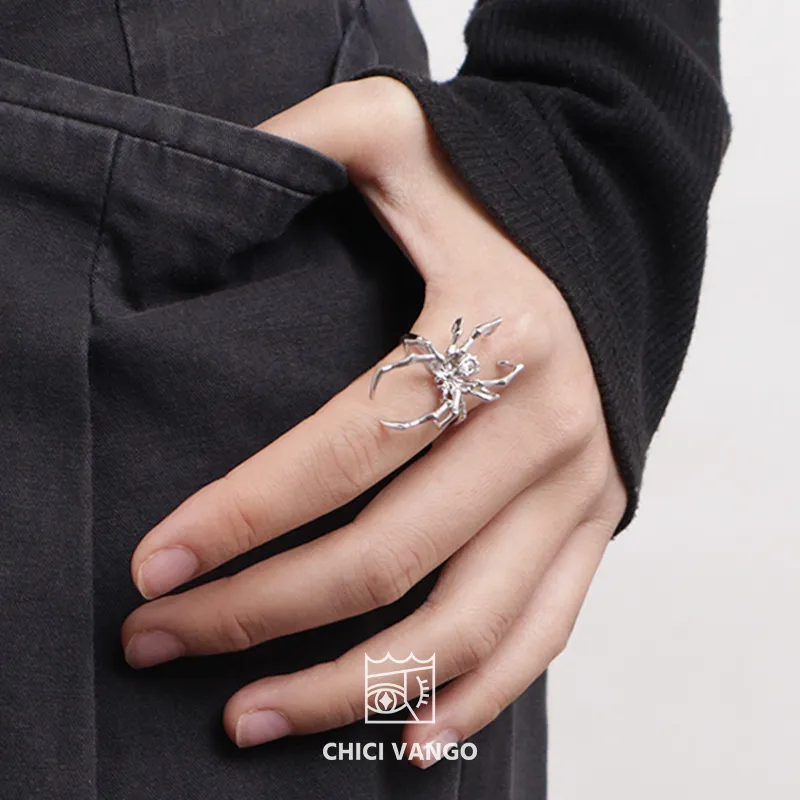 CHICI VANGO 925 Sterling Silver Rings Unisex-3