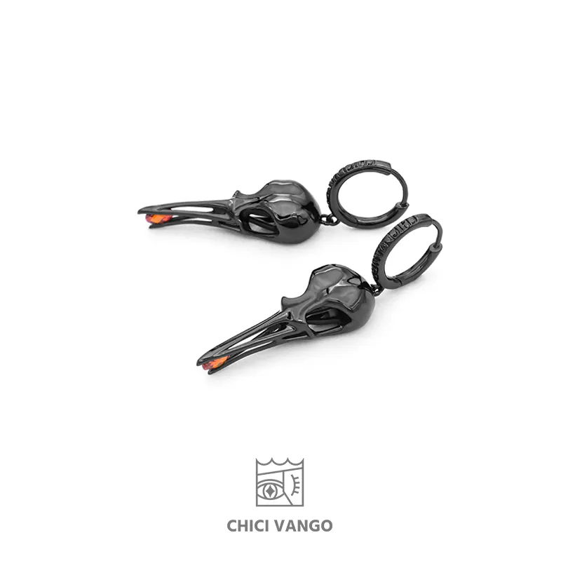 CHICI VANGO Copper Stud Earrings Drop Earrings Jewelry Unisex-6