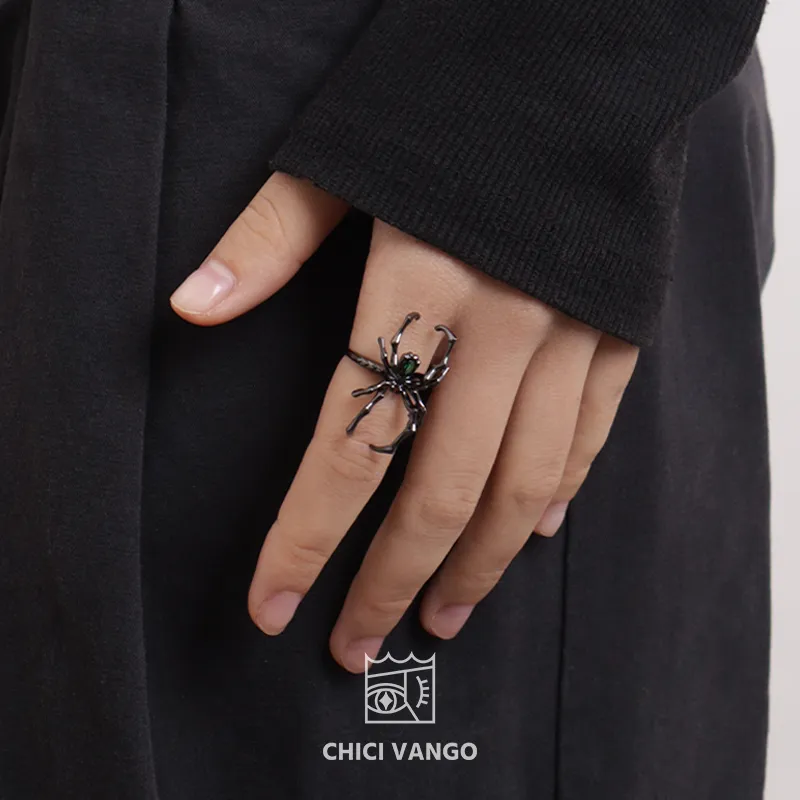 CHICI VANGO 925 Sterling Silver Rings Unisex-9