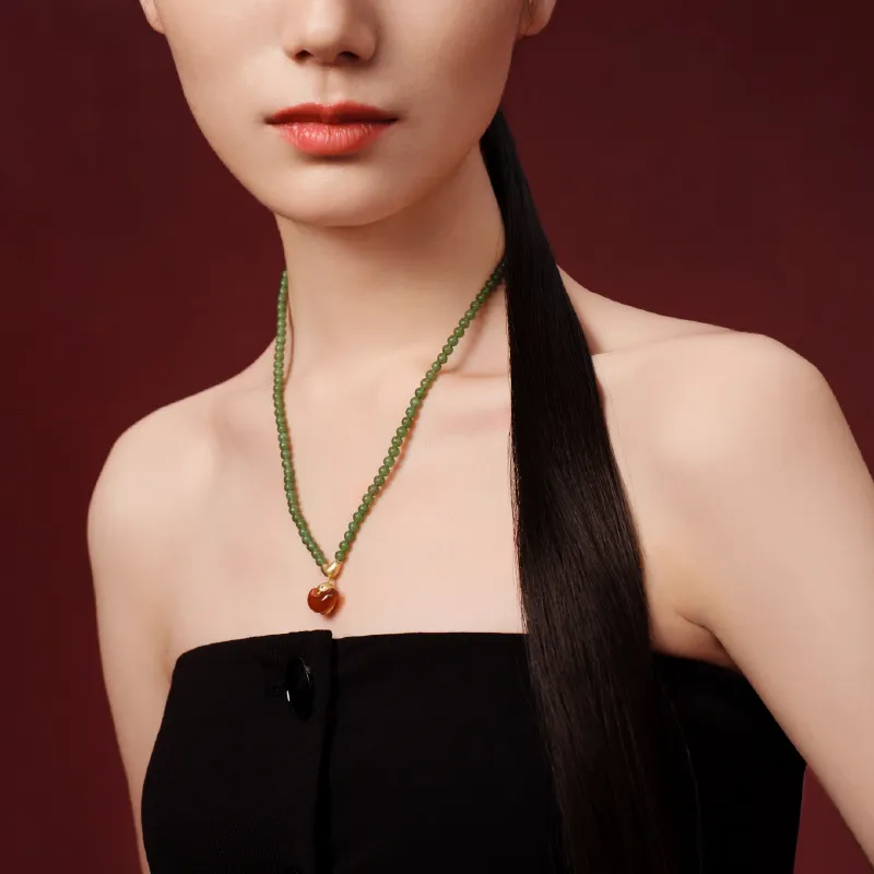 BAODEYI Jade Necklaces Unisex-1