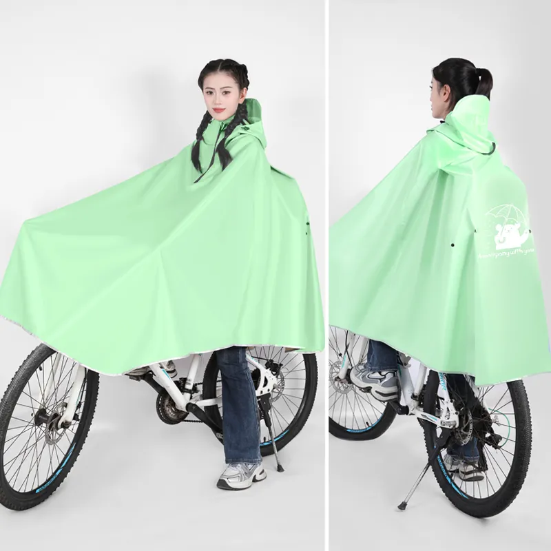 TAIKONG Mountain Bike Cycling Specific Single Full Body Rainstorm Proof Raincoat Print-7