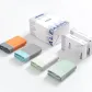 Box 3 Pack (Green+Lemon+Orange)+3 Pack Ankle Socks