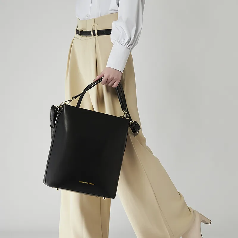 VICTORIA·HYDE Microfiber Material Chloe Shoulder Bag, Handbag, Bucket Bag Large Size Women's-10
