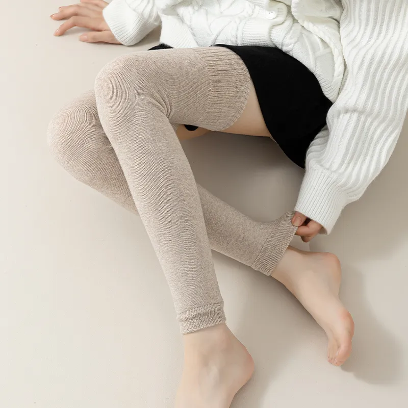 XIANSINIAO Thigh high Socks Women's 2 Pack-5
