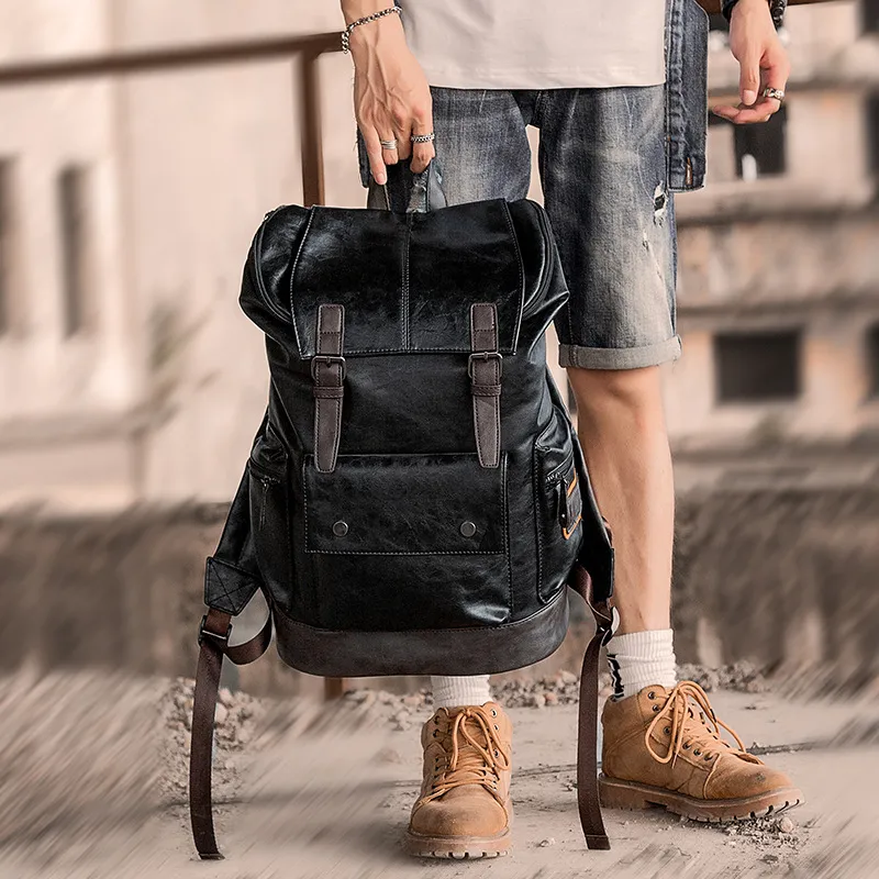 VIHUS Backpacks Black-4