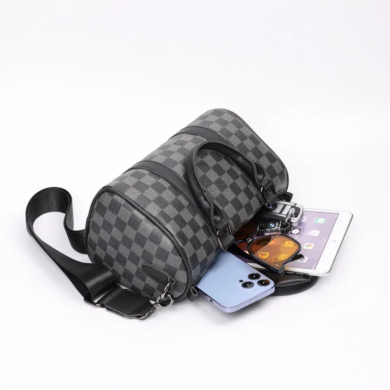 VIHUS PU Handbag Regular Men's Multicolor-4