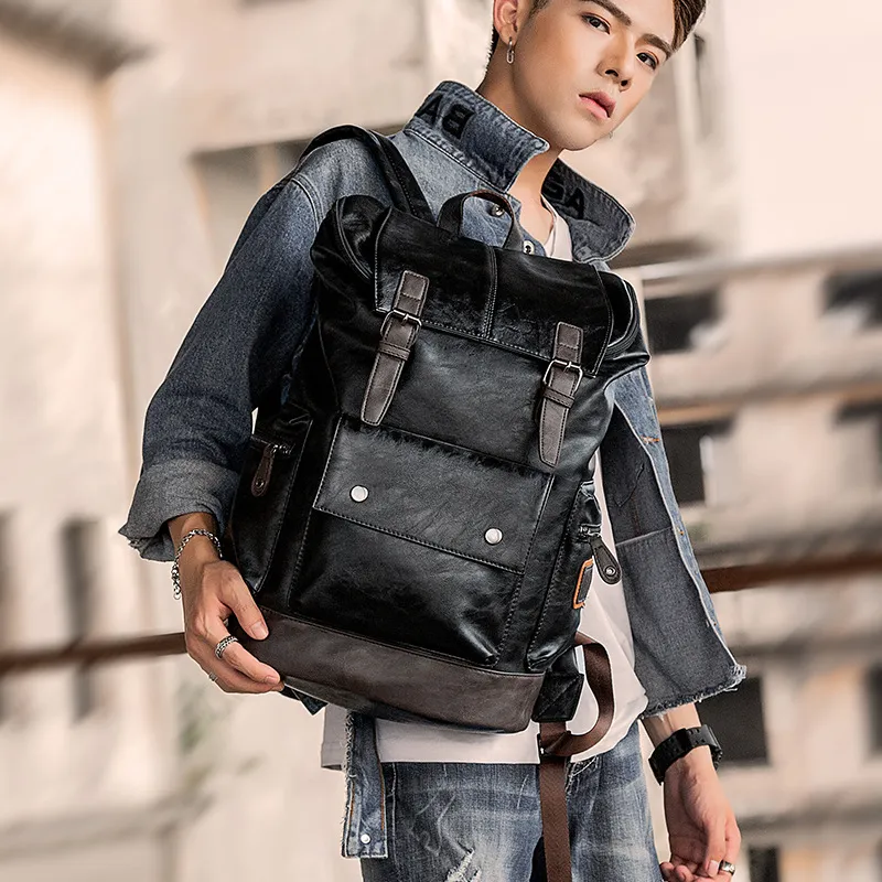 VIHUS Backpacks Black-5